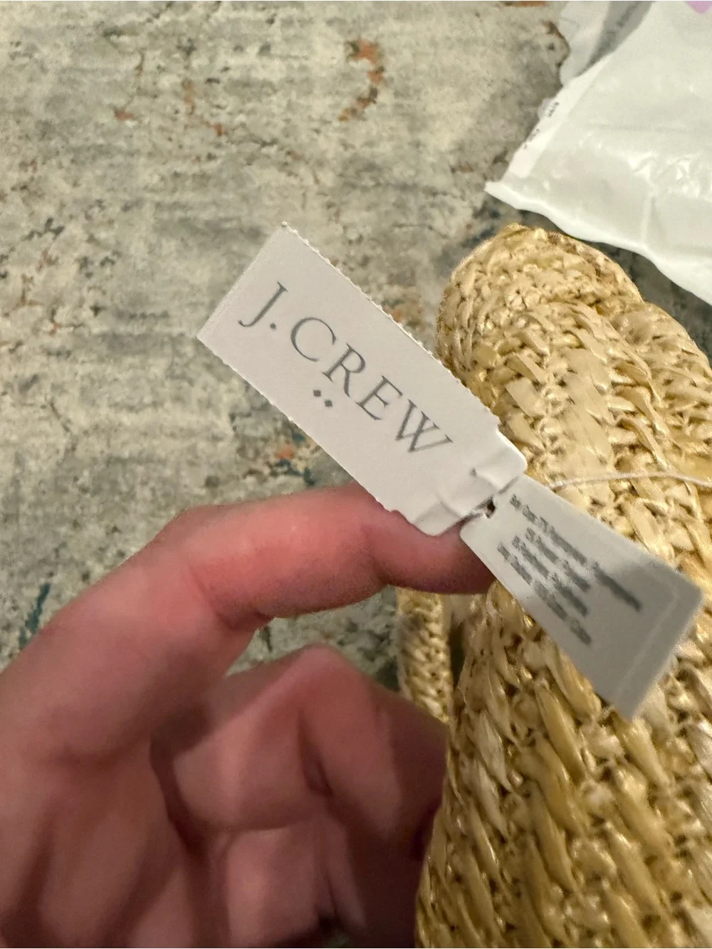 Woven Knot Headband in Natural Straw - Women Accessories J Crew